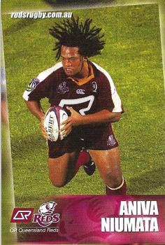 2006 Queensland Reds #NNO Aniva Niumata Front